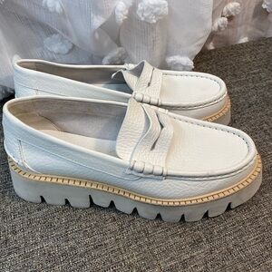 Pedro Garcia Sebas Chunky lugs penny loafer woman 38 /7.5 possible return